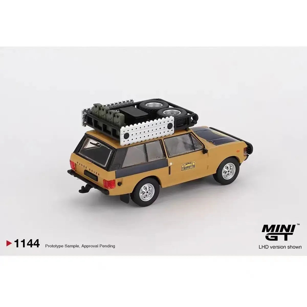 MINI GT 1144 1 64 Range Rover 1981 Camel Cup Sumatra 1:64 Diecast