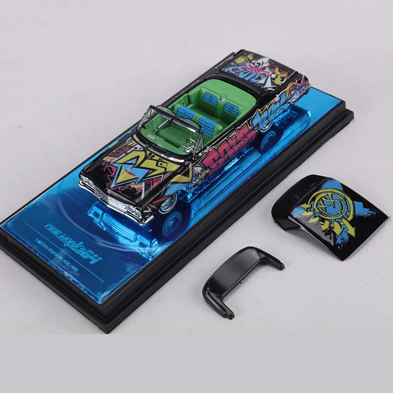 Fineworks 1 64 Chevrolet Impala Hardcover Edition Open Full Door 1:64 Diecast