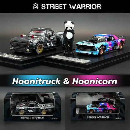 Sw 1 64 Mustang Hoonicorn Rtr F150 Hoonitruck Panda Figure 1:64 Diecast