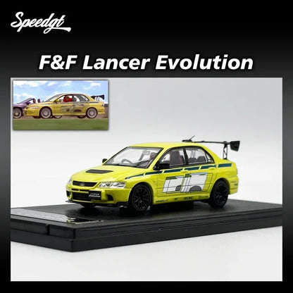 Premium SpeedGT FNF Lancer EVOlution EVO 1:64 Scale Diecast Model Car - Metal Toy Cars