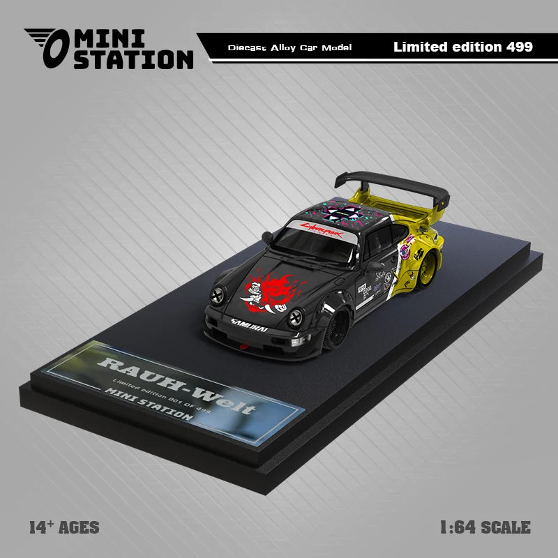 Premium SW RWB 993 Rotana 997 1:64 Scale Diecast Model Car - Image 30