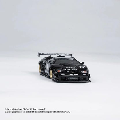 Lamborghini MINIGT Stock 1081 LBWK Countach 1:64 Scale Diecast Model Car - Image 8
