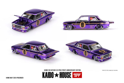 Kaido House Datsun 510 Pro Street Buta V1 1:64 Diecast