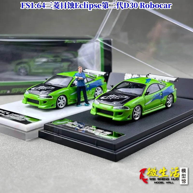 Mitsubishi Eclipse D30 Second Generation 1:64 Diecast