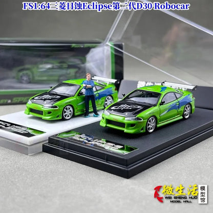 Mitsubishi Eclipse D30 Second Generation 1:64 Diecast