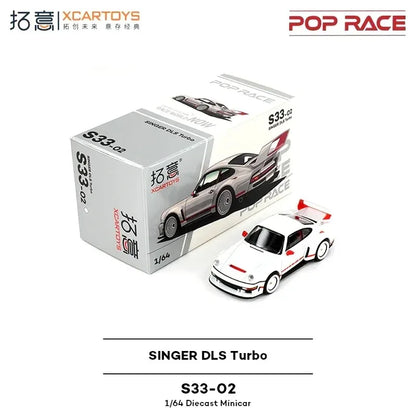 Pop Race 1 64 Clk GT-R D2 GT-R R32 Kpgc10 1:64 Diecast