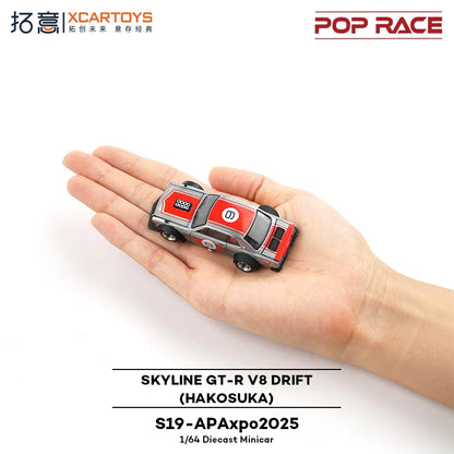 Pop Race XCARTOYS Skyline GT-R V8 Drift Hakosuka1 64 Metal 1:64 Diecast