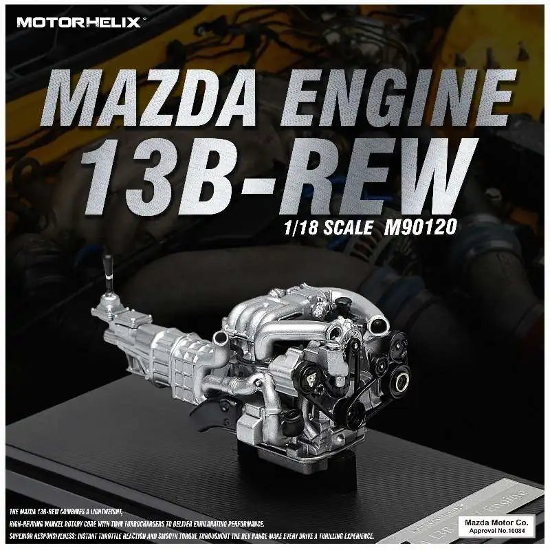 Mh Engine R34 R35 Ek9 S2000 Fd2 Fl5 AE86 W221 1:18 Diecast