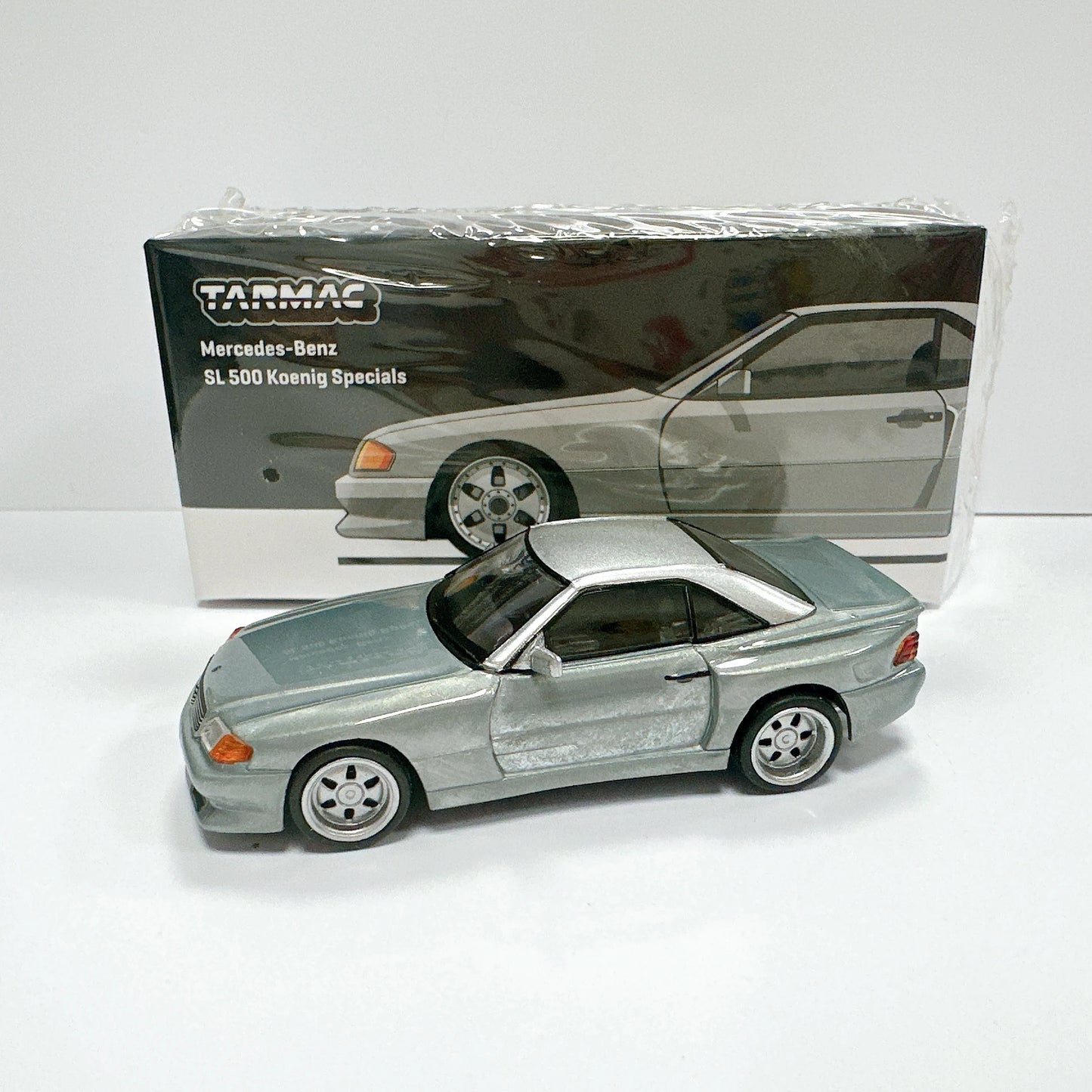 Tarmac Works Mercedes-Benz AMG GT SLS C63 CHASE modellino 1:64