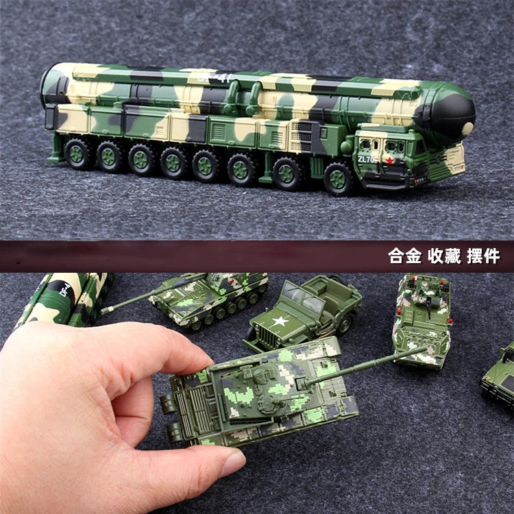 Hummer H1 Military Army 1:64 Scale Diecast Model Car - Image 6