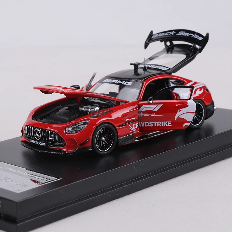 Mj 1 64 Amg Gt Safety Open Full Door Die 1:64 Diecast