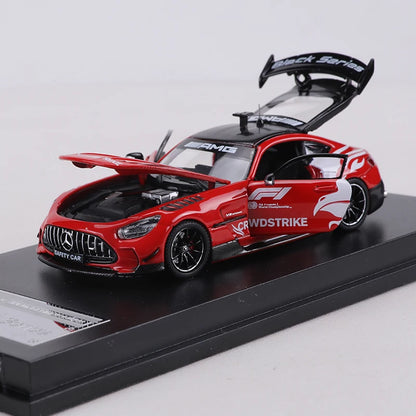 Mj 1 64 Amg Gt Safety Open Full Door Die 1:64 Diecast