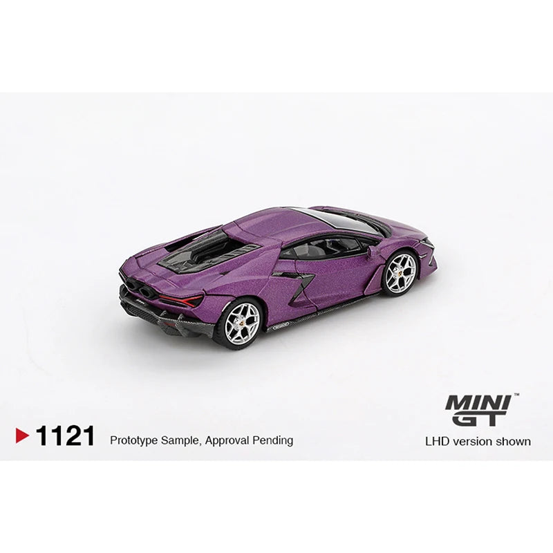 MINI GT Lamborghini Revuelto Viola 30th Matte 1:64 Diecast