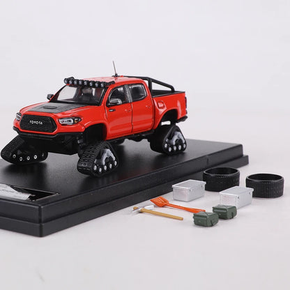 GCD 1 64 Tacoma Snow Includes Accessories 1:64 Diecast