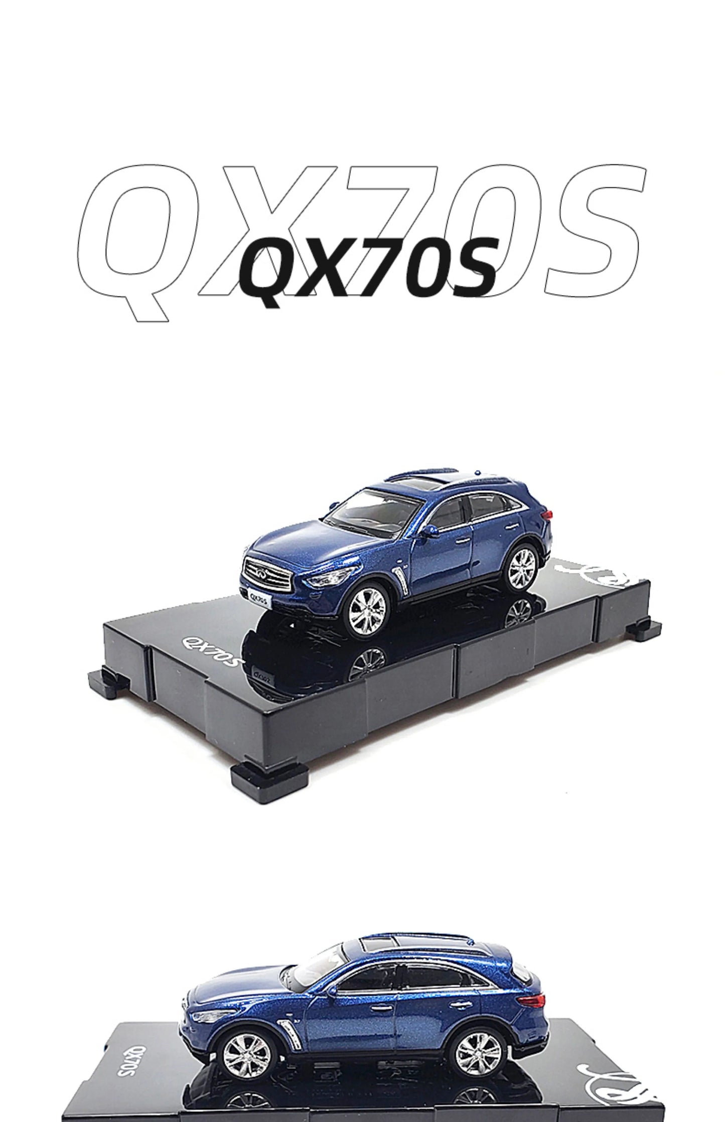 Premium Q70 QX60 QX70 QX80 QX30 1:64 Scale Diecast Model Car - Image 19