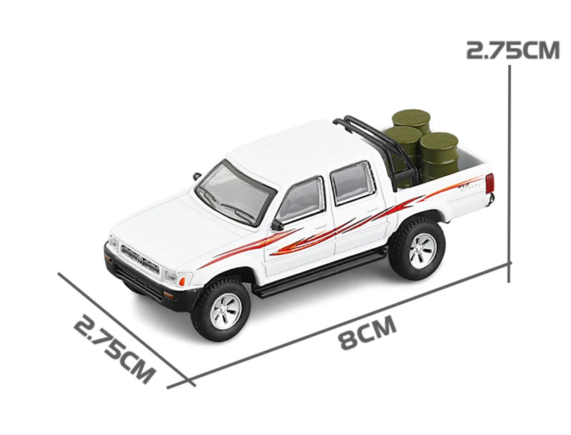 Toyota Hilux Pickup 1:64 Scale Diecast Model Car - Image 10