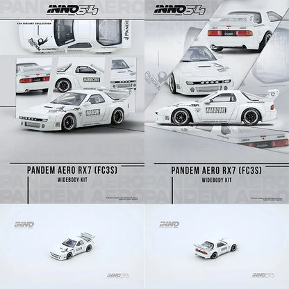 Inno 1 64 Lbwk F40 RX-7 RX-3 308 GTB GT-R 1:64 Diecast