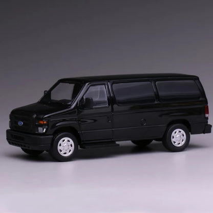 Premium 596 E350 Van NYPD 1:64 Scale Diecast Model Car - Image 4