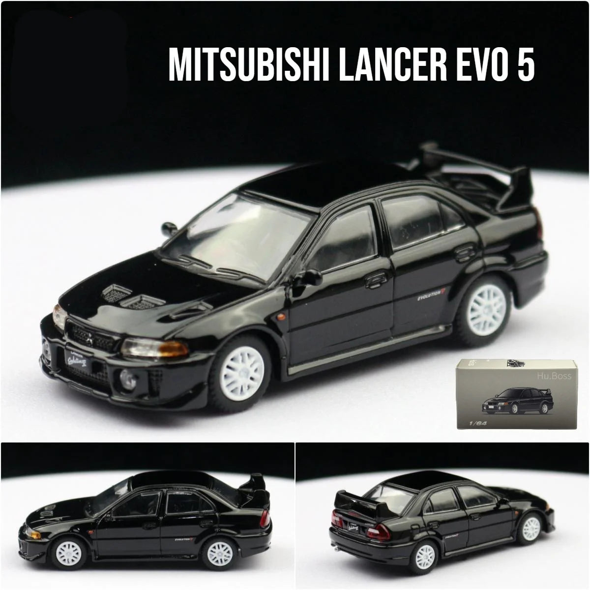 Mitsubishi Lancer Evolution Five 1:64 Scale Diecast Model Car - Image 19
