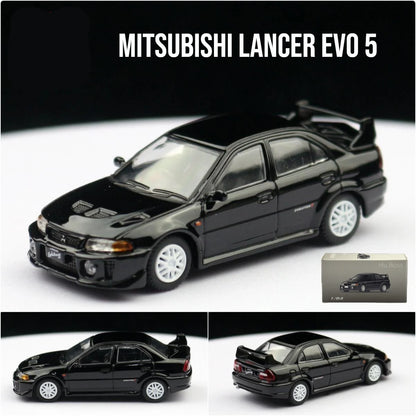 Mitsubishi Lancer Evolution Five 1:64 Scale Diecast Model Car - Image 19