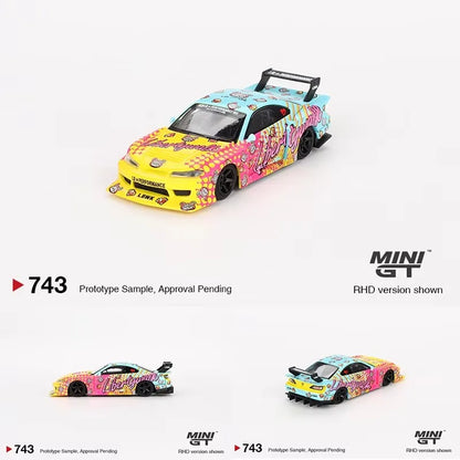 MINI GT Lbwk 1 64 Lamborghini Lb Silhouette Murcielago Countach Abarth 1:64 Diecast
