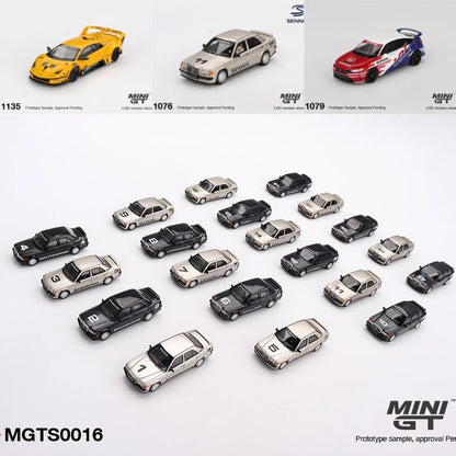 MINI GT 190E / Type R / Murcielago EVO 1:64 Diecast