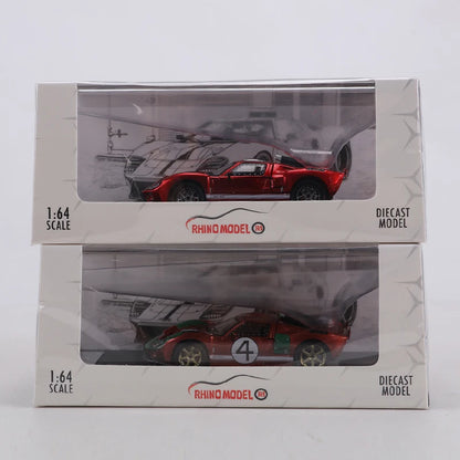 Rm 1 64 Gt40 Racing Openable Magnetic Engine 1:64 Diecast