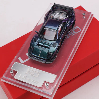 Star 1 64 Lbwk F40 Wide Body Conversion Version 1:64 Diecast