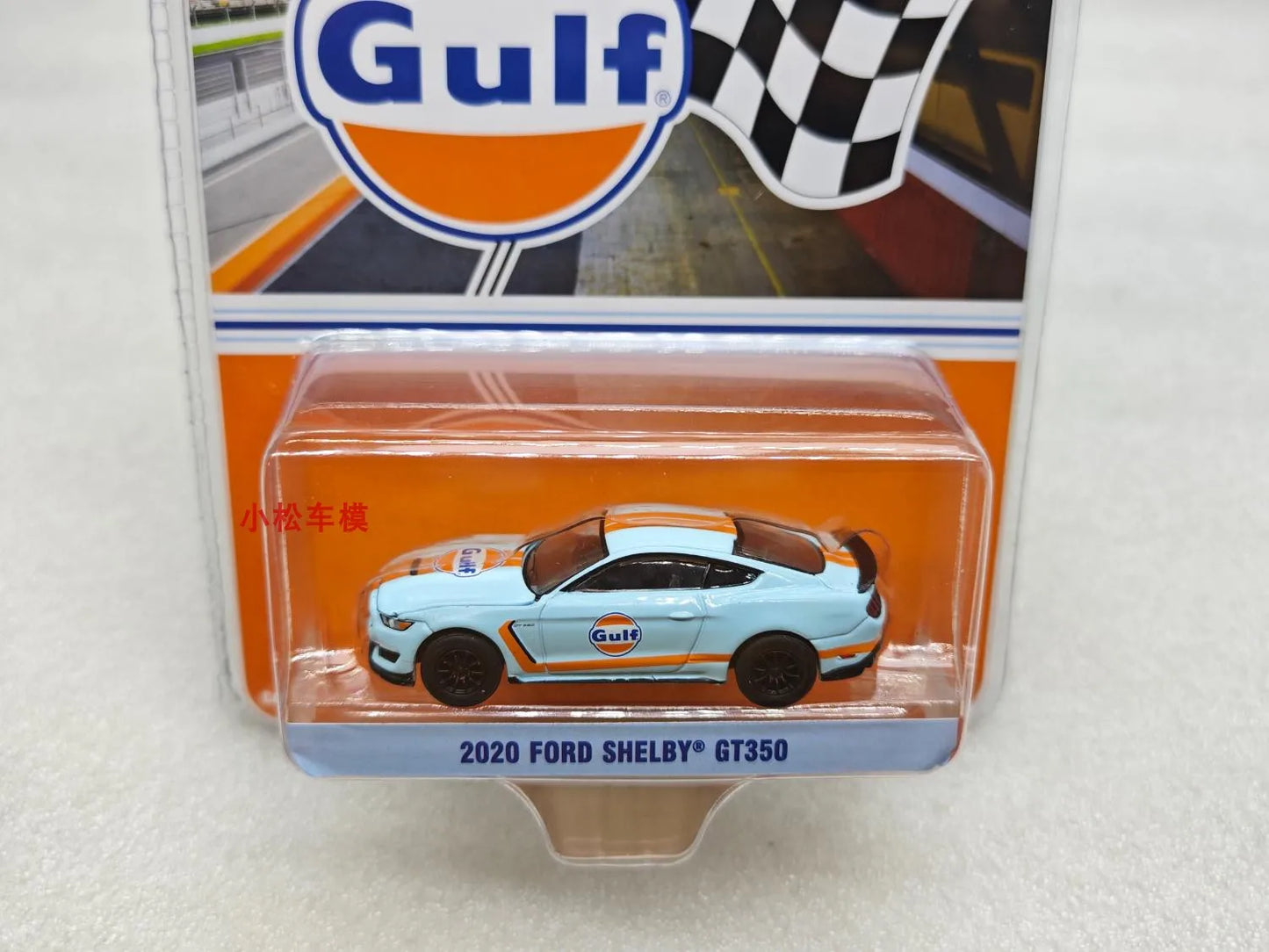 Ford 2020 Shelby GT350- Gulf Oil 30460 1:64 Diecast