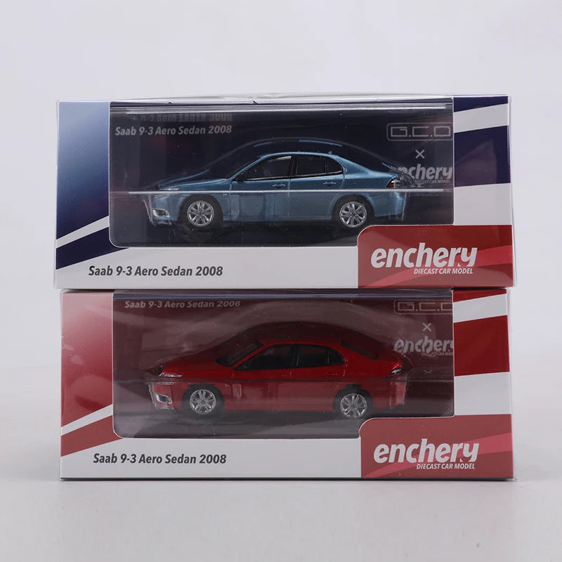 GCD Enchery 1 64 Saab 9 3 Sedan 2008 1:64 Diecast 1:64 ダイキャストモデル