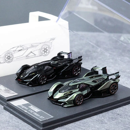 Premium LM Vision GT V12 VGT 1:64 Scale Diecast Model Car - Image 6