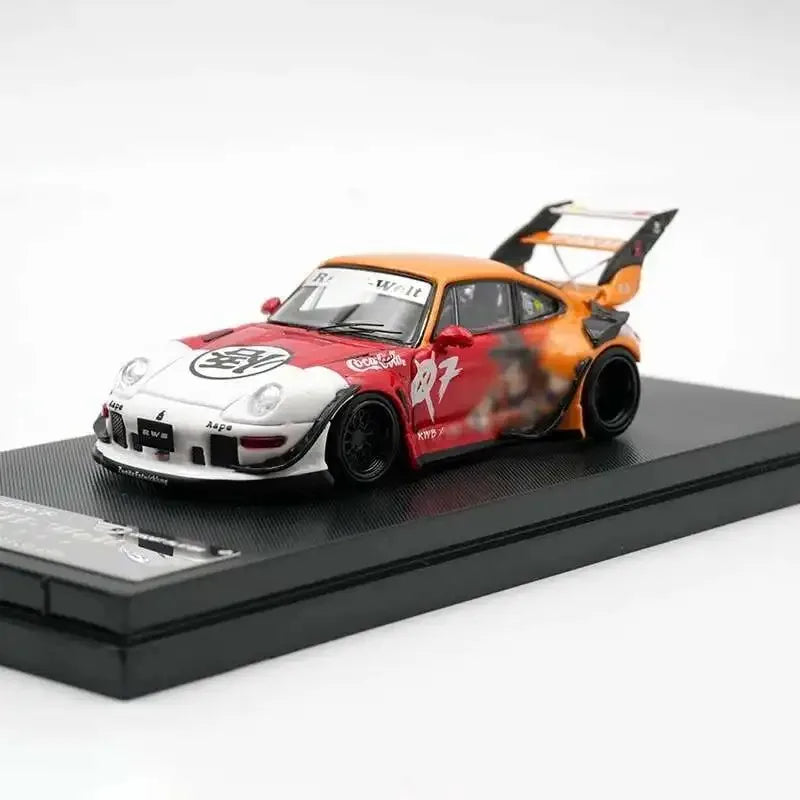 Premium SW RWB 993 Rotana 997 1:64 Scale Diecast Model Car - Image 12