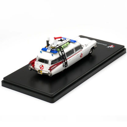 Ys 1 64 New Ghostbuster Miller Meteor 1959 Ecto 1 1:64 Diecast
