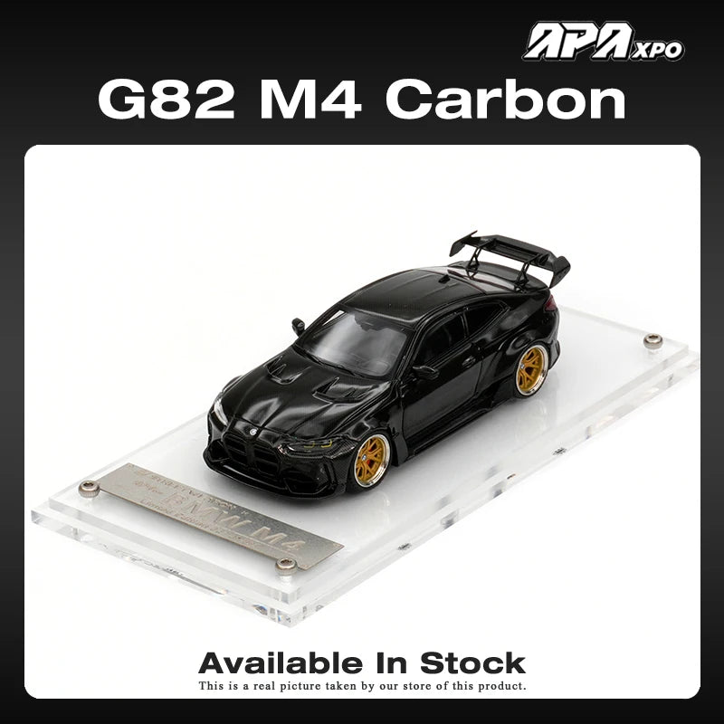 BMW G82 M4 All Carbon Competition Street 1:64 Diecast