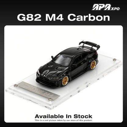 BMW G82 M4 All Carbon Competition Street 1:64 Diecast