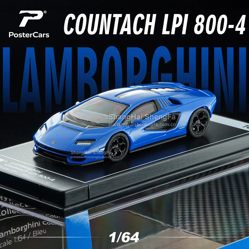 PosterCars Koenigsegg / Pagani / McLaren Supercars 1:64 Diecast