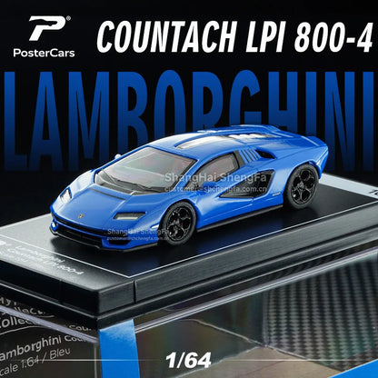 PosterCars Koenigsegg / Pagani / McLaren Supercars 1:64 Diecast