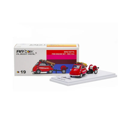 Isetta Fire Engine Red 1 64 1:64 Diecast