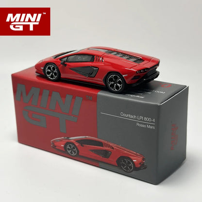 MINI GT 1 64 Countach Lpi 800 4 Rosso Mars Red 1:64 Diecast