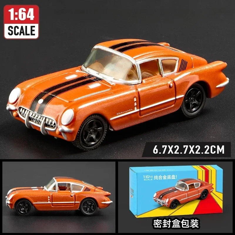 Toyota GT500 / Supra / Pontiac Sports Car 1:64 Scale Diecast Model Car