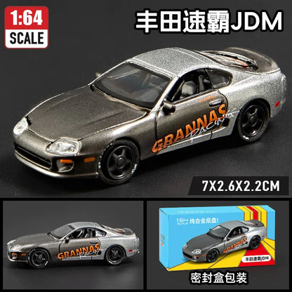 Toyota GT500 / Supra / Pontiac Sports Car 1:64 Scale Diecast Model Car