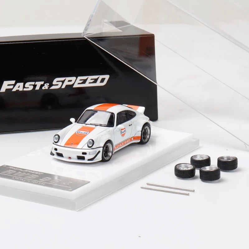 Porsche Rauh-Welt RWB 964 FS Model modelbil 1:64