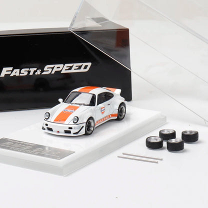 Porsche Rauh-Welt RWB 964 FS Model modelbil 1:64