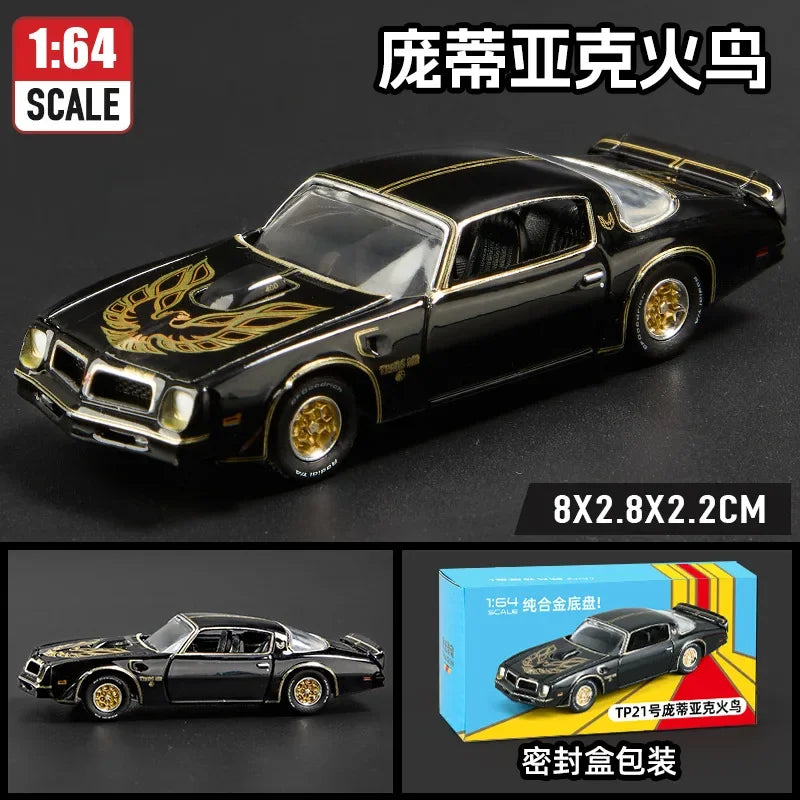 Toyota GT500 / Supra / Pontiac Sports Car 1:64 Scale Diecast Model Car