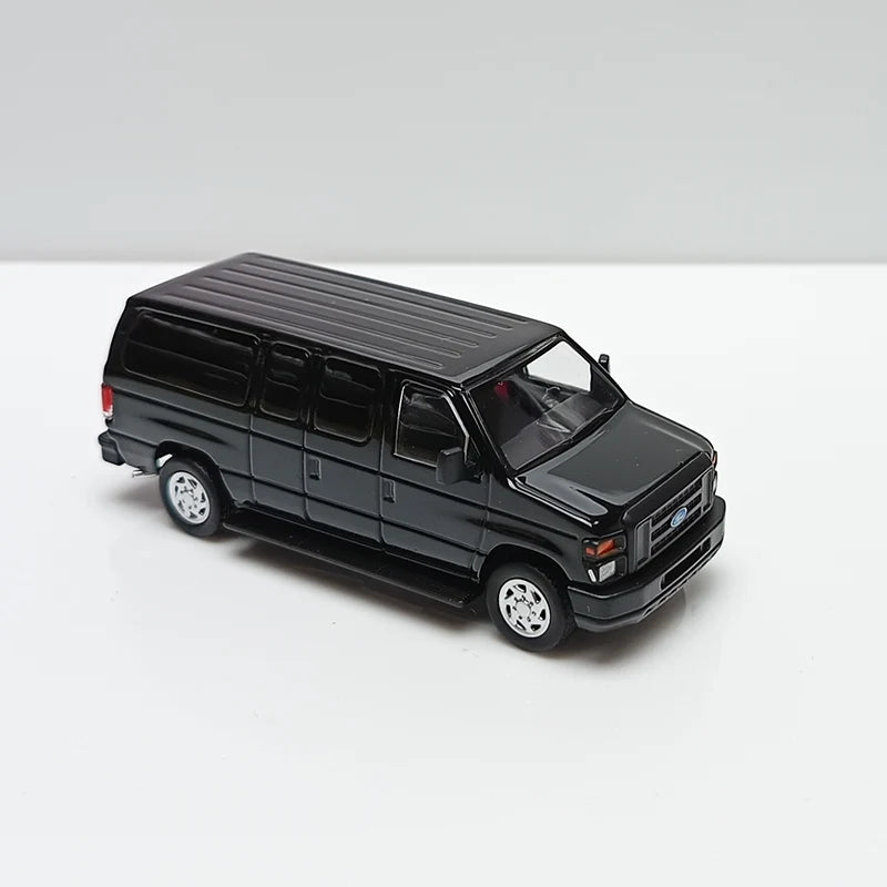 Premium 596 E350 Van NYPD 1:64 Scale Diecast Model Car - Image 9