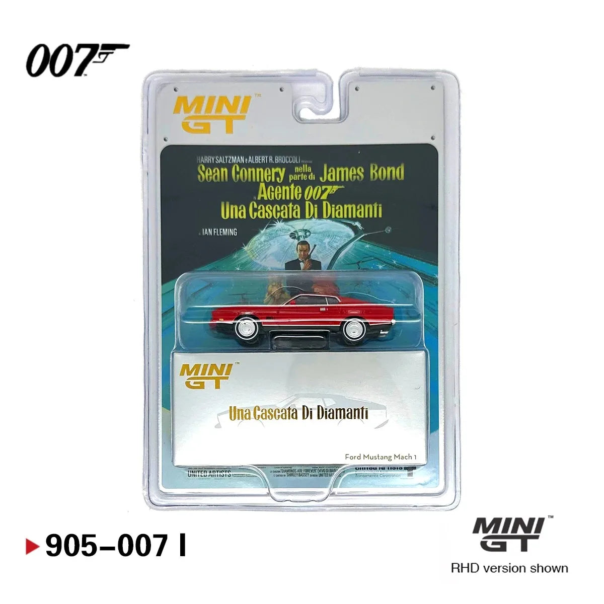 MINI GT 007 1 64 Lotus Flower BMW Z8 Ford Mustang 1:64 Diecast