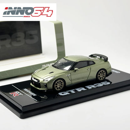 Inno 1 64 GT-R R35 Millennium Jade 1:64 Diecast