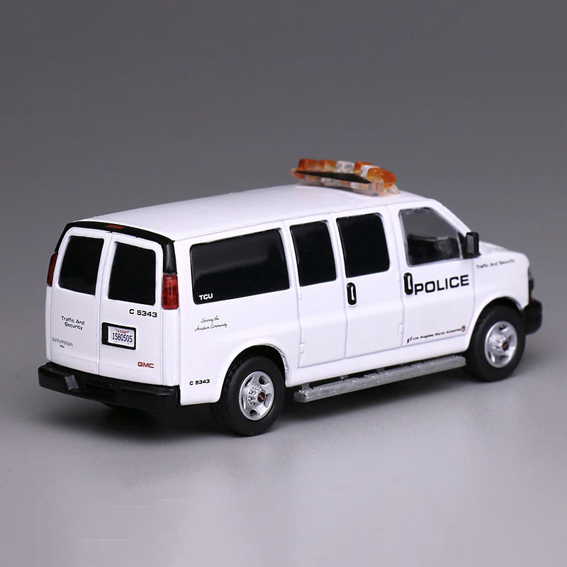 GMC 596 Express VAN 1:64 Scale Diecast Model Car - Side View