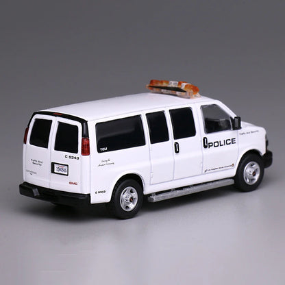 GMC 596 Express VAN 1:64 Scale Diecast Model Car - Side View