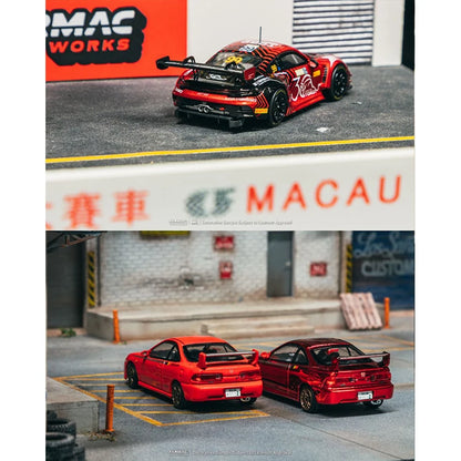 Tarmac Works Porsche HEC 2025 911 GT3 R Macau GT Cup modelbil 1:64